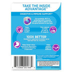 Daily Probiotic Capsule - Digestive Advantage 30 Capsules, Survives 100x Better, Lessens Bloating, Calcium, Promotes Digestive Health and Gut Flora, multi