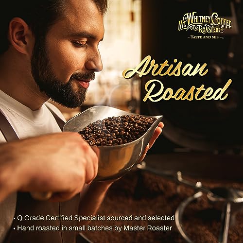 Mt. Whitney Organic Papua New Guinea, Medium Dark Roast, Low Acid Coffee (Whole Bean, 2Lb)