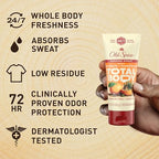 Old Spice Whole Body Deodorant for Men, Total Body Deodorant, Mandarin + Sandalwood, Aluminum Free Deodorant Cream for 24/7 Freshness // Dermatologist Tested Whole Body Deodorant, 3.0 oz