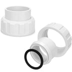 Salt Cell 2" Union Connector Kit Replacement for Hayward Salt Chlorine Generator, GLX-Cell-Union for Hayward AquaRite turbo cell T-3 T-15 Union, for Hayward Salt Cell Coupling Pool and Spa Pump Part