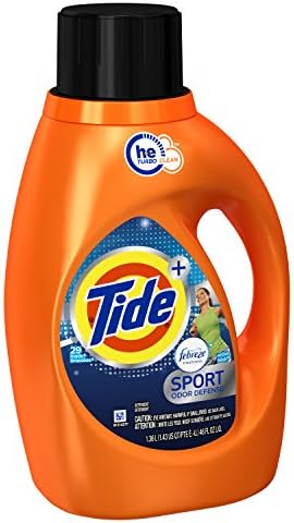 Tide Plus Febreze Freshness Sport High Efficiency Liquid Laundry Detergent - 46 oz - Active Fresh