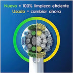 Oral-B Braun Precision Clean 4210201329343 Toothbrush Heads with Cleanmaximiser Bristles for Optimal Cleaning in Letterbox Packaging Pack of 8