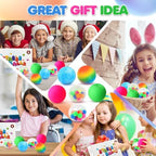 6 Set Squishy Sensory Stress Squeezing Balls forAdults: Best Calming Tool to Relieve Anxiety, Vent Mood and Improve Focus, Easter Basket Stuffers for Kids, Goodie Bag Stuffers