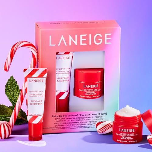 LANEIGE Lip Glowy Balm: Hydrate, Glossy, Lightweight, Moisturize & Tint with Shea Butter
