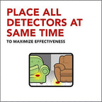 Raid Bed Bug Detector and Trap, For Indoor Use, 4 Count