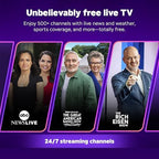 Roku Streaming Stick 4K - HDR & Dolby Vision Roku Streaming Device for TV with Voice Remote & Long-Range Wi-Fi - Free & Live TV