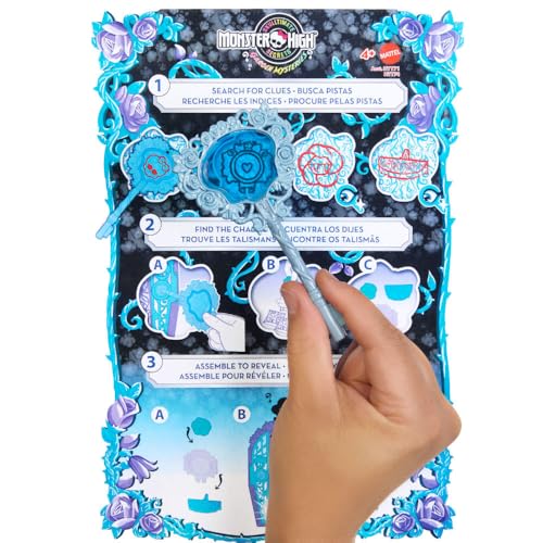 Monster High Skulltimate Secrets Doll & Accessories Set, Garden Mysteries Twyla with Reveal Closet & 19+ Tea Party Surprises Like Clothes