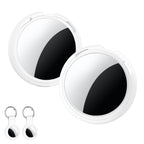 2 Pack Tracker Tags Finder Apple Find My MFi Certified Waterproof iOS Only
