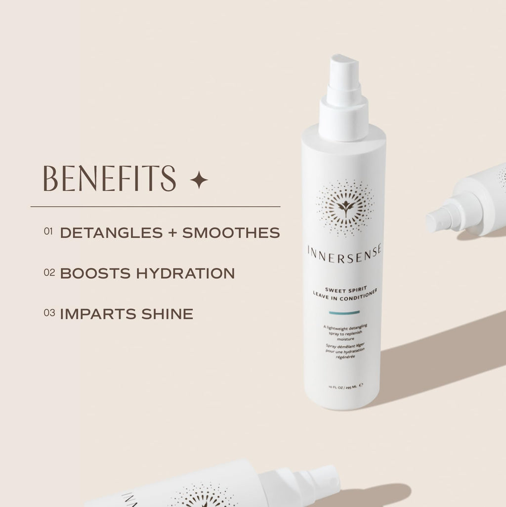 INNERSENSE Organic Beauty - Sweet Spirit Leave-In Conditioner (10oz)