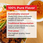 Red Boat Fish Sauce | Premium 40°N Fish Sauce made with just 2 ingredients in Vietnam | Keto, Paleo & Whole 30 | Gluten and Sugar free | 17 fl oz