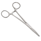 SURGICAL ONLINE 2-Piece Curved & Straight 7" Hemostat Set - Stainless Steel Locking Tweezer Clamps - Ideal Hemostats for Nurses, Fishing Forceps, Crafts and Hobby