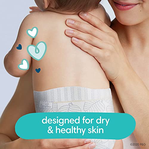 Pampers Pure Protection Disposable Baby Diapers Size 7, 2 Month Supply (2 x 88 Count) with Aqua Pure Baby Wipes, 12X Pop-Top Packs (672 Count)