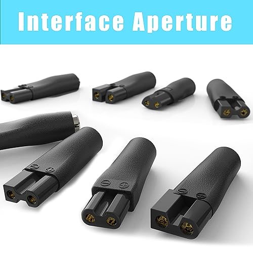 8 PCS Power Cord 5V Replacement Charger USB adapter Set Compatible with Various Types of Electric Hair Clippers,Beard trimmers,Shavers, Beauty Instruments,Electric hairdressers,Desk Lamps,Purifiers