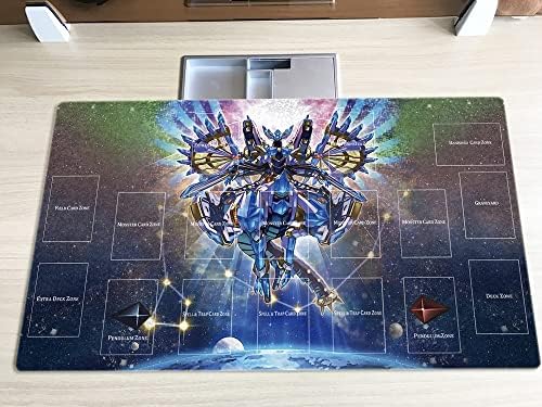 New Board Game Playmat Drytron TCG CCG Trading Card Game Mat with Zones + Free Bag (ZD039-305-A)