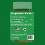 CAW Nano Cycloastragenol 10Mg | Telomerase Activation Anti-Aging | Cell Rejuvenation Immunity Boost | 30 Enteric-Coated Vegetarian Capsules (1 Bottle)