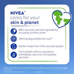 NIVEA Nourishing Care Body Wash with Nourishing Serum, Moisturizing Body Wash for Women, Enriched with Provitamin B5 and Vitamin E, 20 Fl Oz Bottle, Pack of 3