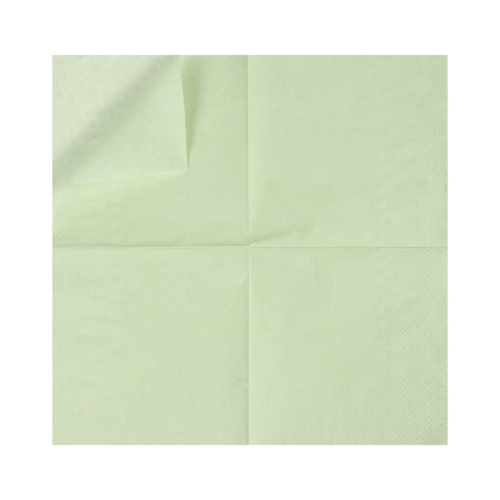 300 Pack Cocktail Napkin 2-Ply Dessert Napkins Folded 5 x 5 Inches Disposable Napkins for Dinner Wedding Birthday Party Bridal Anniversary Reception Event (300, Sage-Green)