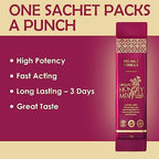 Extra Strength Honey Mix | Honey Packets with Natural Jelly Bee Pollen, Panax Ginseng & Tribulus | Mixed Honey Infused with Premium Ingredients for Long Lasting - 3 Days | Packs of 12 Sachets