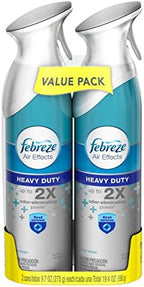 Febreze Air Effects Heavy Duty Crisp Clean Air Freshener, 2 ct