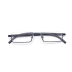 WENS JOOY 4 Pack Reading Glasses for Men Readers Blue Light Blocking with Case (Black Brown Blue Grey, 2.5, multiplier_x)