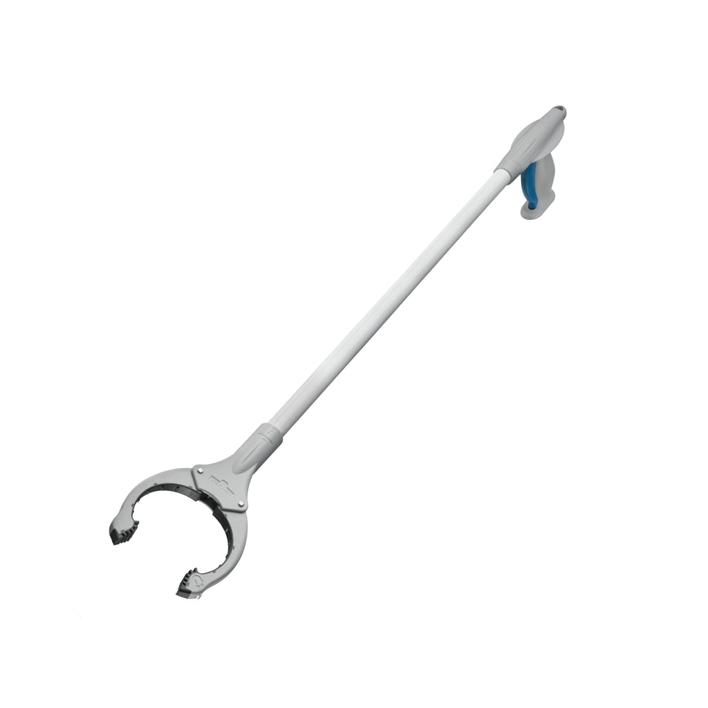 Unger 32” Grabber Plus Reacher Tool and Trash Picker Upper, Built-In Magnet and Economic Grip, Claw Pickup and Yard Clean Up, Reaching Assist for Seniors, Safely Perform Tasks
