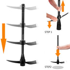 glorousamc Forged Adze Pick, Weeding Mattock Hoe Pick Mattock with Fiberglass Handle, Garden Pick, Great for Loosening Soil, Archaeological Projects (5LB-with 36" Fiberglass Handle)