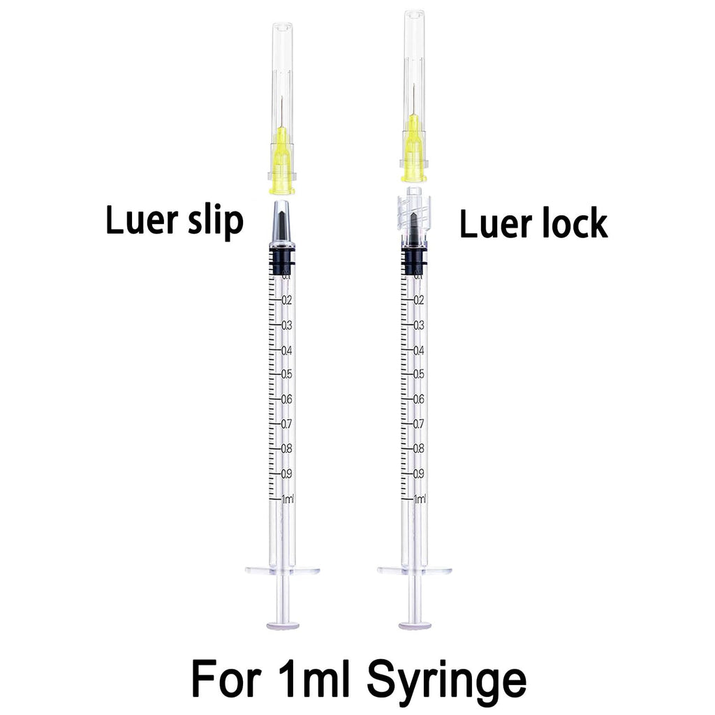 Disposable Luer Lock Needle 30Ga 5/16 Inch 8mm 100Pack(30Ga-5/16IN)
