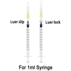 Disposable Luer Lock Needle 30Ga 5/16 Inch 8mm 100Pack(30Ga-5/16IN)