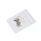 Small Plastic Bags, 100 Pcs Mini Baggies, Clear Plastic Jewelry Thick Self Sealing PVC Bags, Resealable Poly Baggies for Pill, Beads, Screws, Packaging (3.9x5.9"）