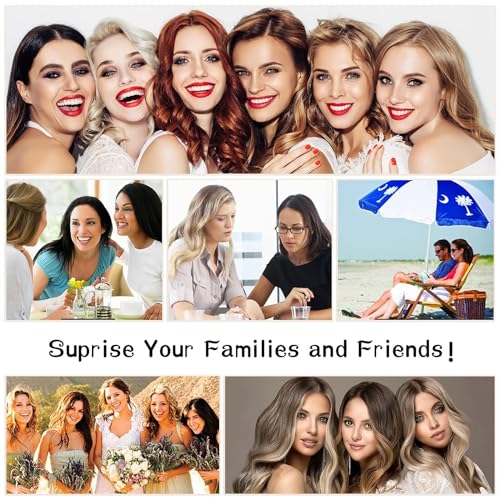 YILITE Tape in Hair Extensions Human Hair #2-6-2 Straight Hair Balayage Darkest Brown Roots Fading to Darkest Brown 24 Inch(Pack of 20) #2-6-2 Balayage Dark Brown to Chestnut Brown