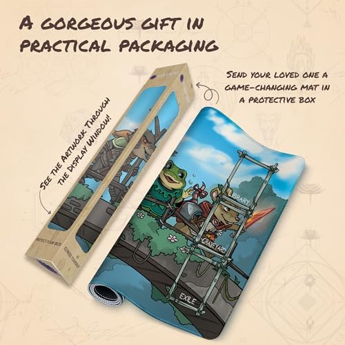 Bloomburrow (Stitched) - MTG Playmat by Martina Montrassi - Compatible with Magic The Gathering Playmat - Play MTG, YuGiOh, TCG - Original Play Mat Art Designs & Accessories