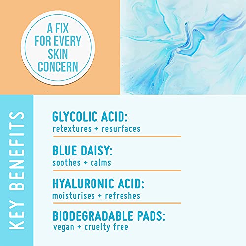Nip + Fab Glycolic Acid Night Pads, Exfoliating Resurfacing AHA Facial Pad For Skin Toning Blemish Control Pigmentation, 100 Supersize Pads, Extreme, 100 Count (Pack of 1)