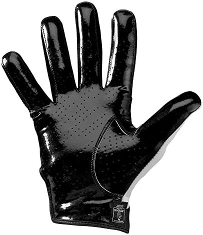 Cutters Gamer Padded Football Glove for Lineman and All-Purpose Player. Grip Football Glove. Youth & Adult Sizes. (1 Pair)