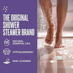 Cleverfy Shower Steamers Aromatherapy - Lavender 18 Pack of Shower Bombs with Essential Oils. Self Care Birthday Gifts for Women and Valentines Day Gifts for Her and Him.