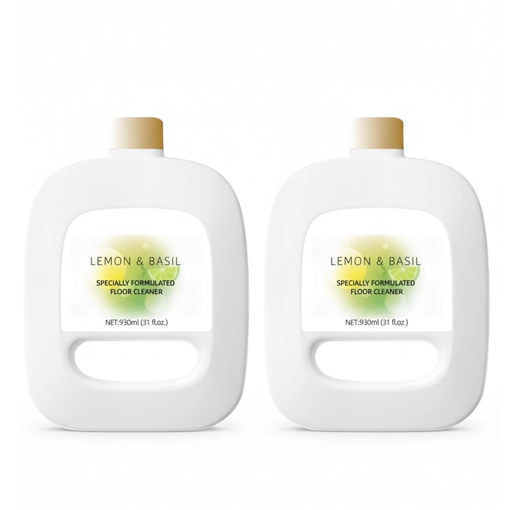 440934 Floor Cleaning Solution Compatible With NARWAL Robot Vacuum And Mop Cleaner(Model Freo | Freo X Ultra). Residue & Streak Free.Deep Cleans For Multiple Hard Floors.LEMON & BASIL Scent(2 bottle)