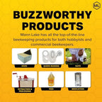Mann Lake FD200 Bee-Pro Pollen Substitute, High Protein, Boosts Brood, Healthy Colony, Free from Animal by-Products, Rich in Vitamins & Amino Acids, 10 Lb Pail