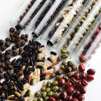 Thyle Glass Test Tubes with Cork Clear Stoppers Round Bottom Lab Test Alcohol Tampons Glass Tubes Container Vials for Plants Scientific Experiments Candy Storage Party Favors (50pcs,15 * 100mm/13ml)