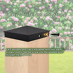 Azdele 6x6 Aluminum Pyramid Post Caps Cover for 6x6 Nominal Wood Post(Actual 5.5" x 5.5" Wood Post), with Matte Finish Powder Coated Surface, for Fences Wood Post of Decks or Corridors(Black, 4Pack)
