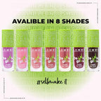 Lamel Dazzle Glow Crystal Clear Lip Gloss - Hydrating, Non Sticky, High-Glossy Lip Gloss - 408 Cherry Cola