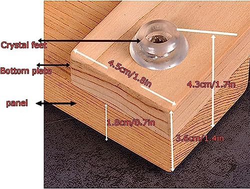 Wooden Mat,Non-Slip Mat for Bathroom,Outdoor Shower Bath Mat for Bathroom,Bamboo Bath Mat for Shower (Size : 30x70cm/12x28in)