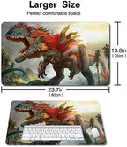 Board Game TCG Playmat Table Mats Games Size 60X35 cm Mousepad Compatible for MTG CCG RPG Trading Card Game (Gishath, Sun's Avatar)