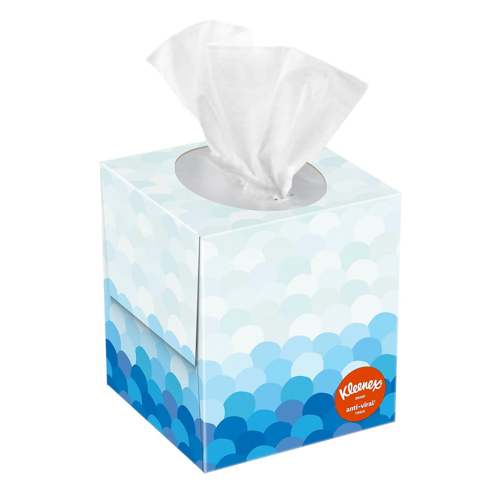 Kleenex Anti-Viral Facial Tissue, 68-Count (Box of 27), White