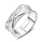 Anime Super Black GK Time Ring Silver Finger Rings Earring Fashion