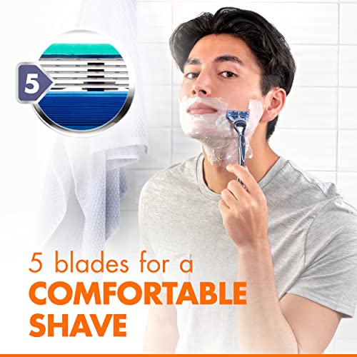 Gillette Sensor5 Men's Disposable Razors, 2 Count (Pack of 2)