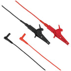 Klein Tools 69381 Alligator Clip Test Leads, Heavy-Duty Banana Plug Replacement Leads, 3-Foot