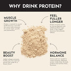 Just Ingredients Protein Powder | Vanilla Protein Powder Made with 100% Grass Fed, Non Denatured Whey | Four Different Protein Sources from Organic Whole Food Ingredients | 15 Servings | 22g Protein