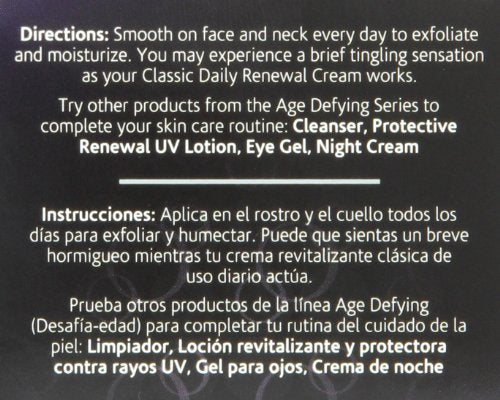 Olay Age Defying Classic Daily Renewal Cream, Face Moisturizer, 2 Oz (Pack of 3)