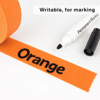 DOAY 3 Pack Orange Painters Tape - Masking Tape 1 Inch Wide - Multi-Surface, Smart Adhesion, Indoor & Outdoor - 270FT Total - Paint Tape for DIY, Labeling, Art, Car, General Purpose (#3910)