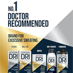 Certain Dri Prescription Strength Clinical Antiperspirant Dry Spray, Hyperhidrosis Treatment for Men & Women, Long-Lasting 72hr Protection, Whole Body Spray Deodorant, Fresh Scent, 4.2 oz, 3 Pack