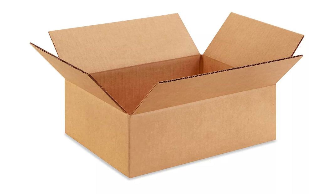 AVIDITI Shipping Boxes Flat 12"L x 9"W x 4"H, 25-Pack | Corrugated Cardboard Box for Packing, Moving and Storage
